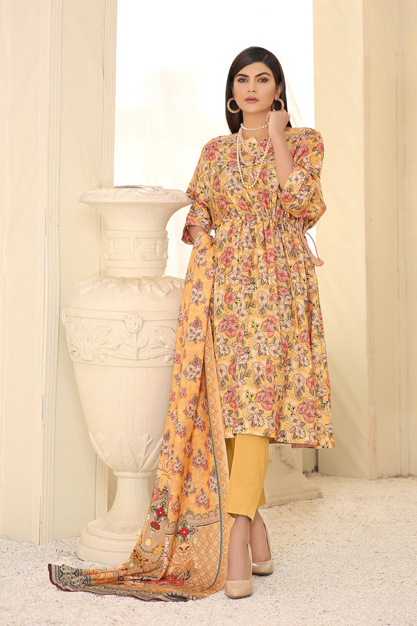 D 5 - Digital Printed Linen 3PC