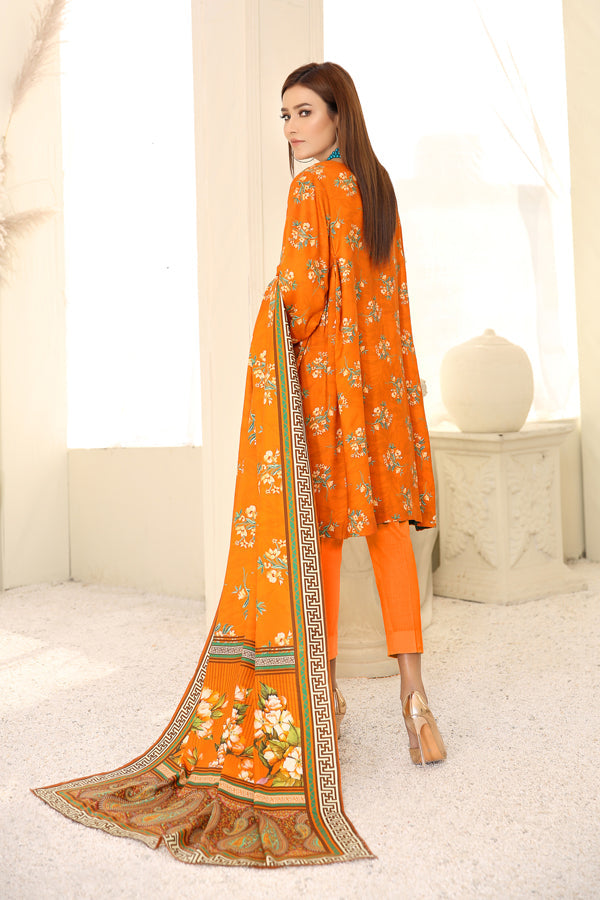 D 9 - Digital Printed Linen 3PC