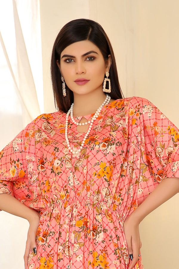 D 19 - Digital Printed Linen 3PC