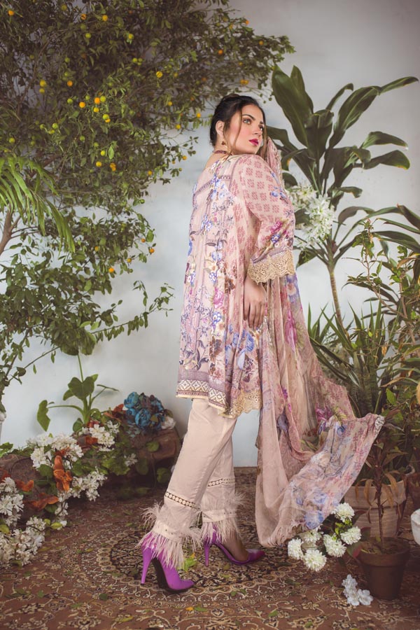 Bloom - Swiss Voil Unstitched (3 Piece)