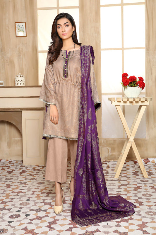 Di Serria - Winter Jacquard 2 Piece Unstitch