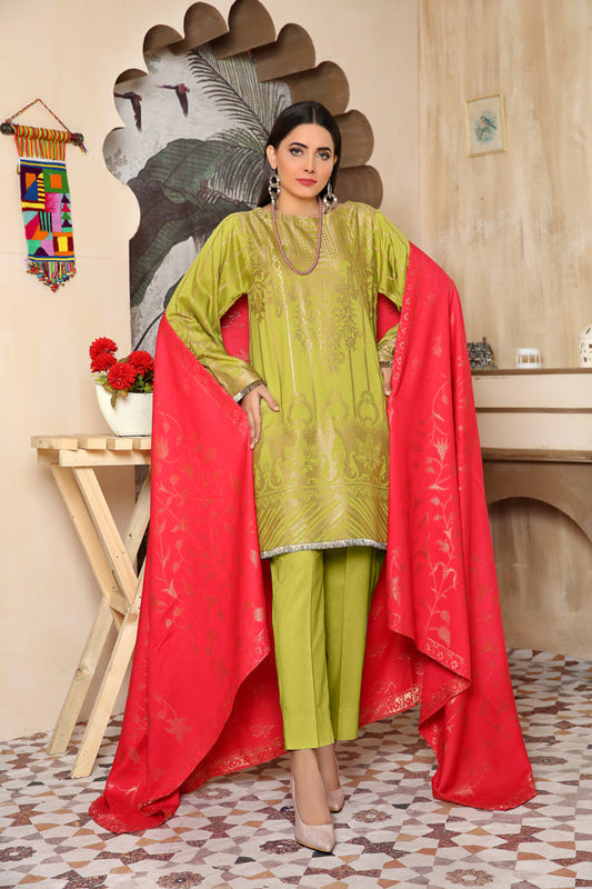 Emerald - Winter Jacquard 2 Piece Unstitch