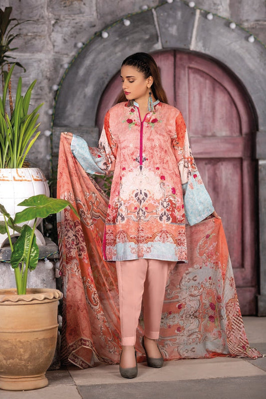 Cosmos - Digital Sequin Chickenkari Viscose