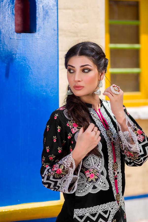 Dendritic - Embroidered Lawn 2PC Unstitched