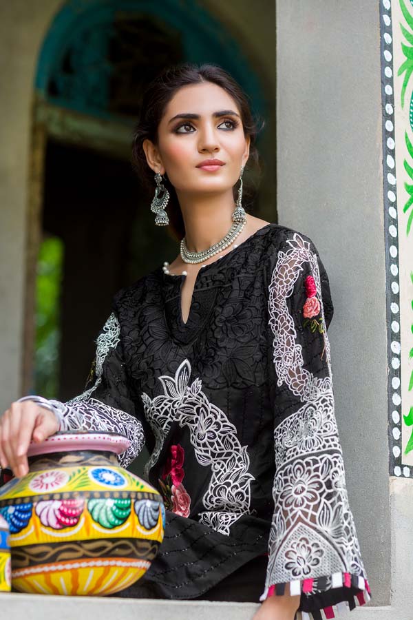 Aventurine - Embroidered Lawn 2PC Unstitched
