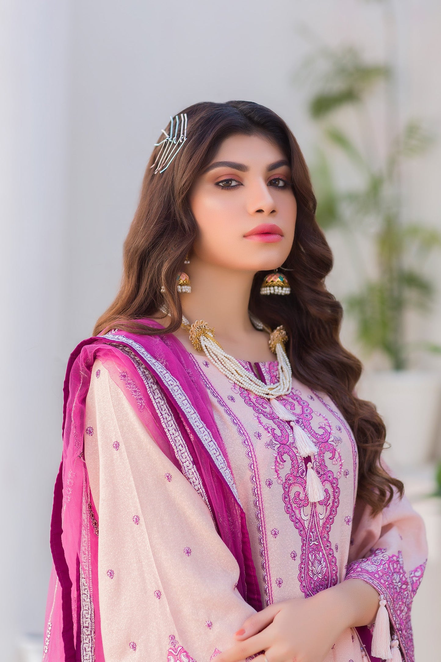 Prunella - Embroidered Lawn Karandi
