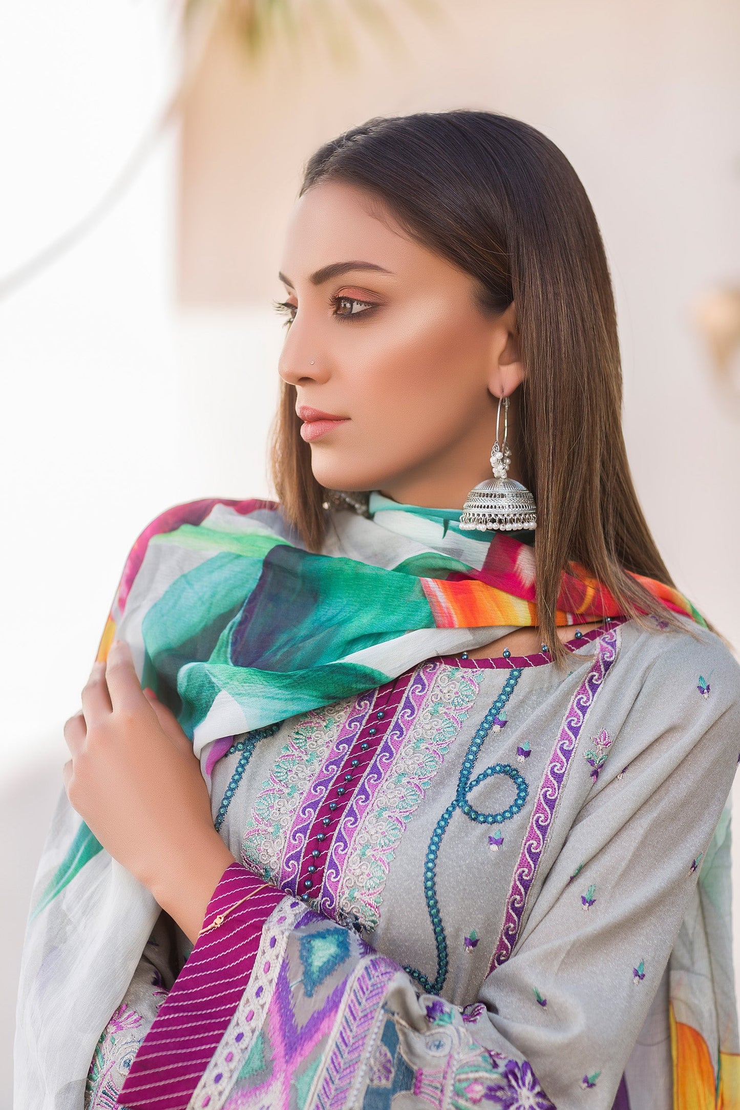 Dioica - Embroidered Lawn Karandi