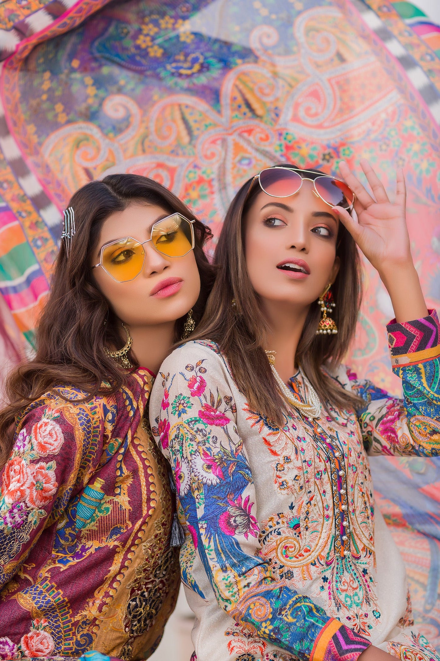 Cotula - Digital Embroidered Lawn Karandi