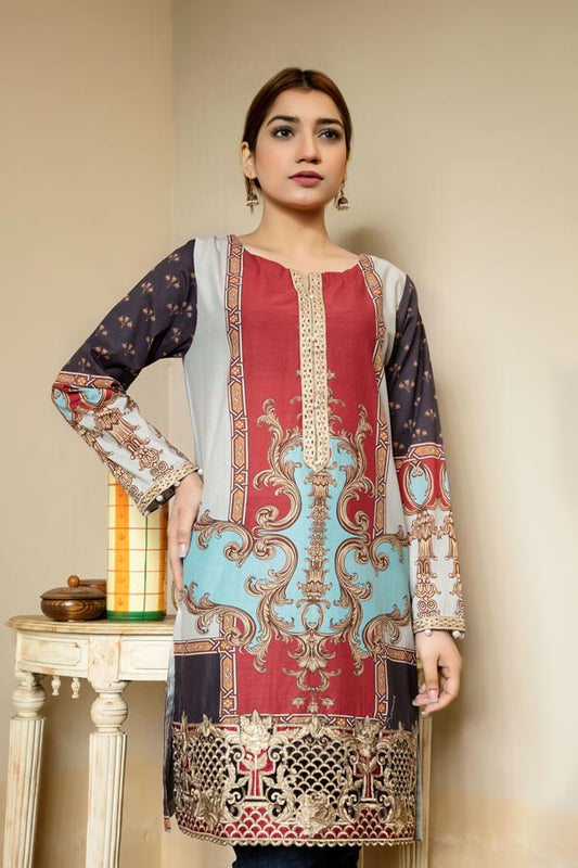 Camilia - Stitched Lawn Kurti