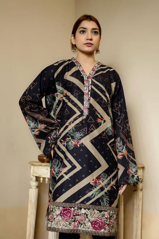 Azalea - Stitched Lawn Kurti