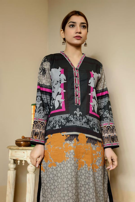 Bentley - Stitched Lawn Kurti