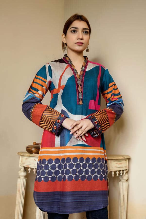 Briar - Stitched Lawn Kurti