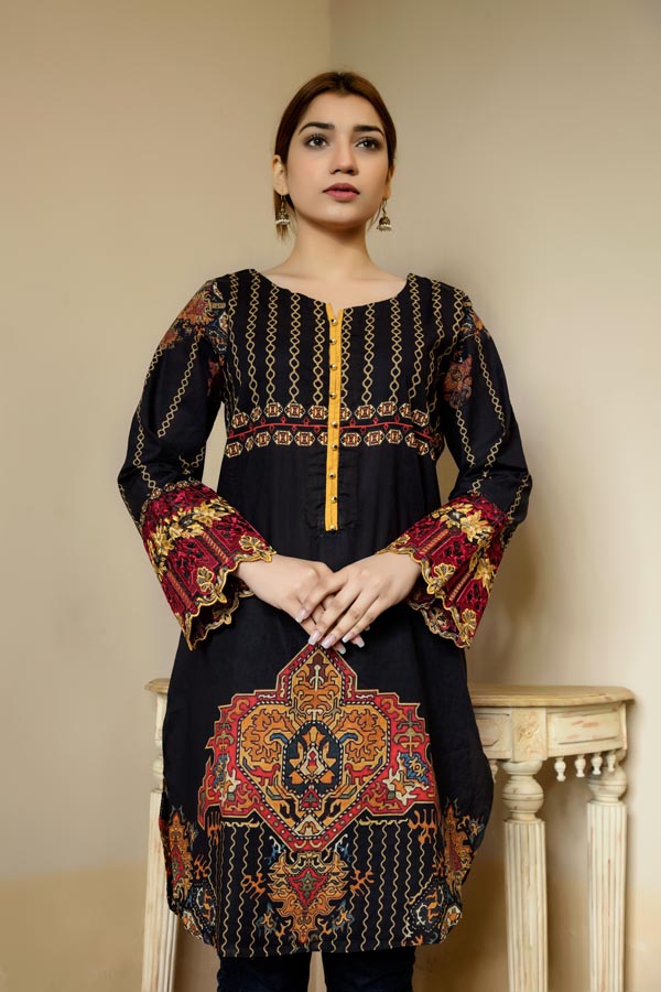 Coleus - Stitched Lawn Kurti