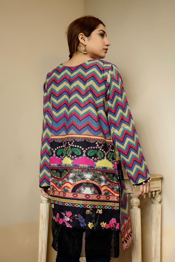 Elowen - Stitched Lawn Kurti