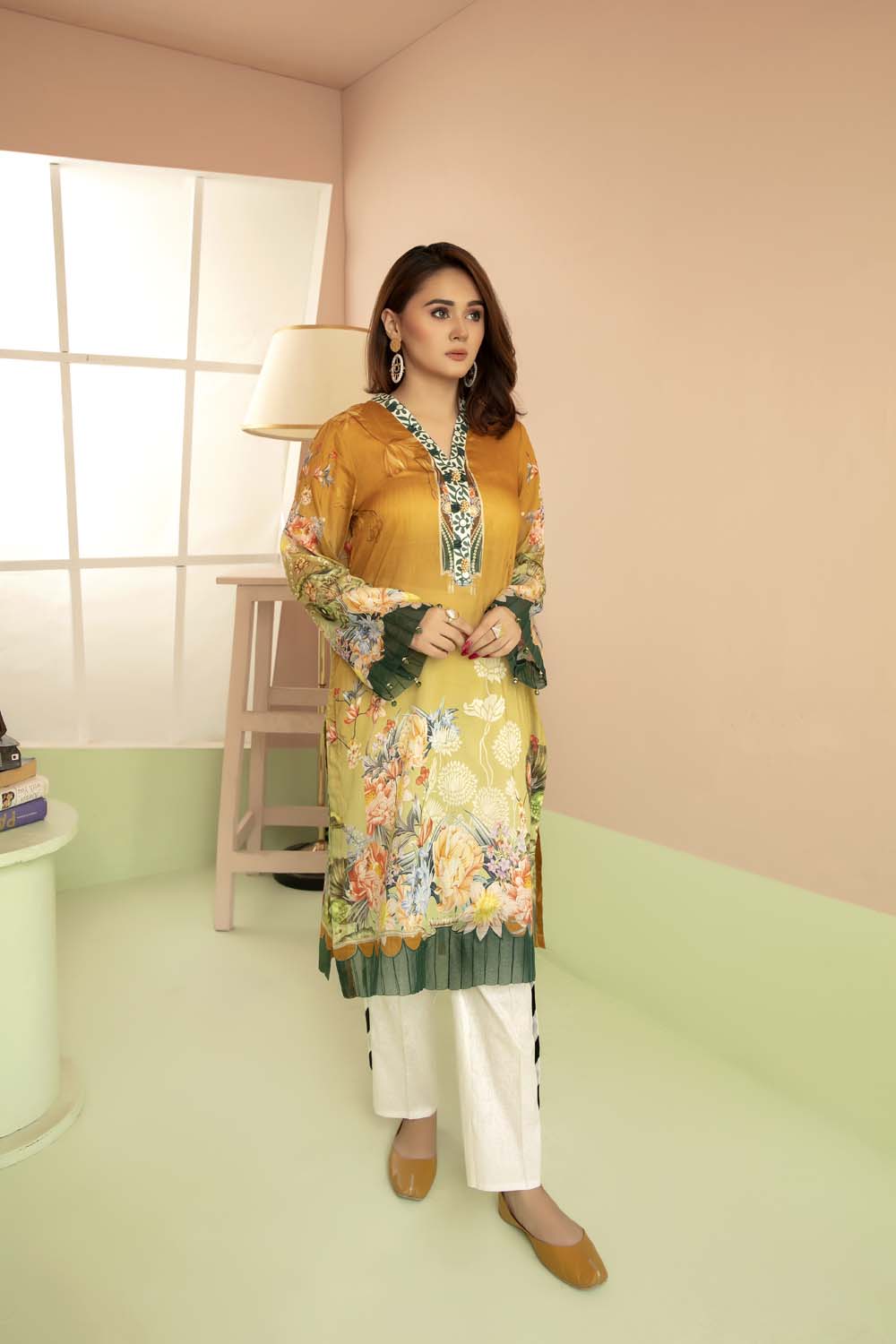 Falm - Printed Stitch Kurti