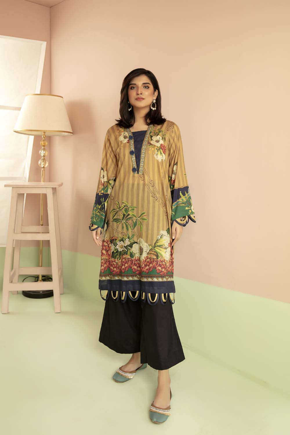 Berish - Printed Stitch Kurti