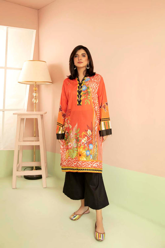 Sun Bliss - Printed Stitch Kurti
