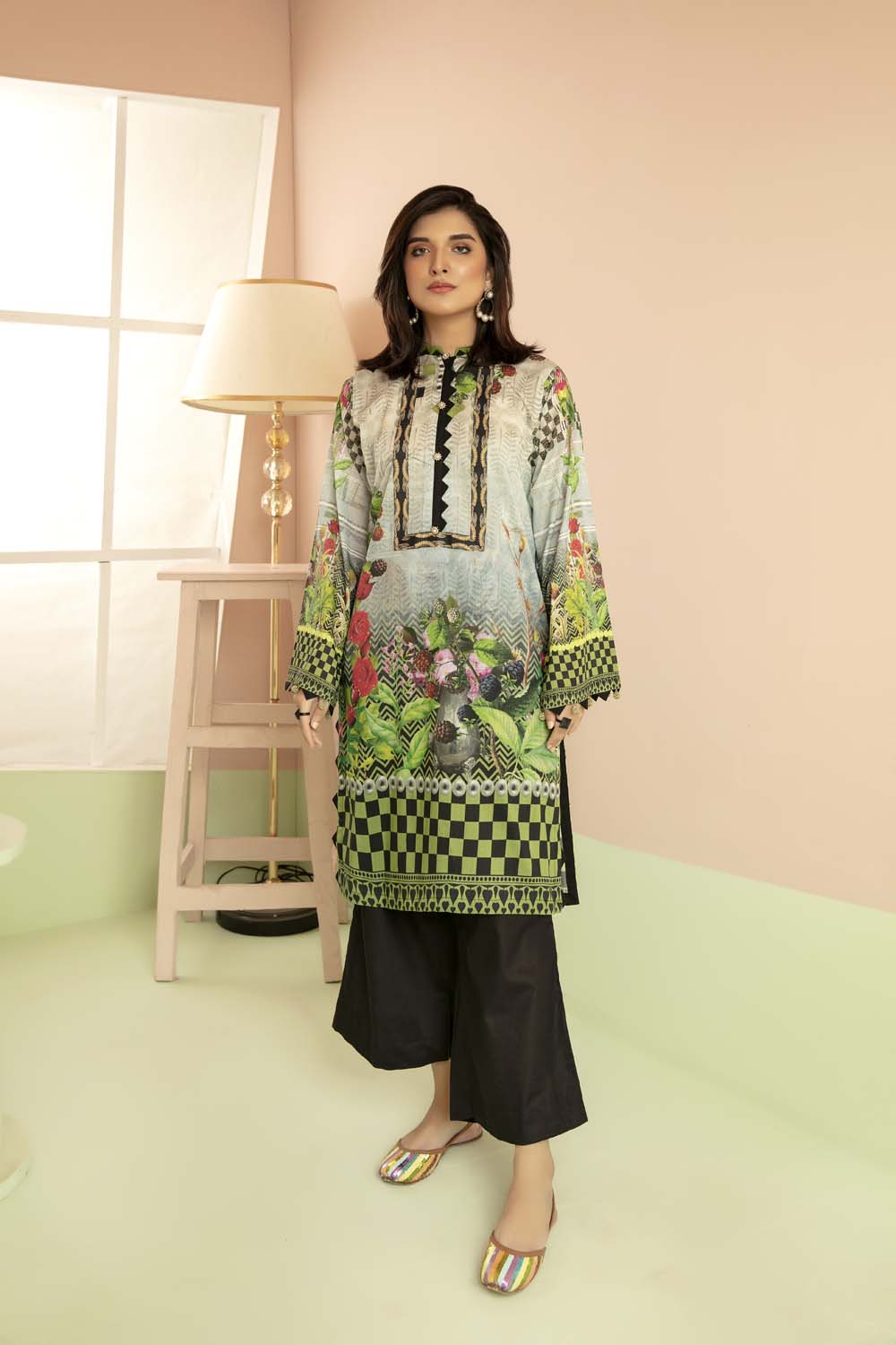 Opal - Printed Stitch Kurti