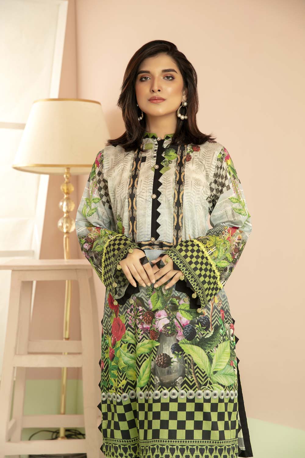 Opal - Printed Stitch Kurti