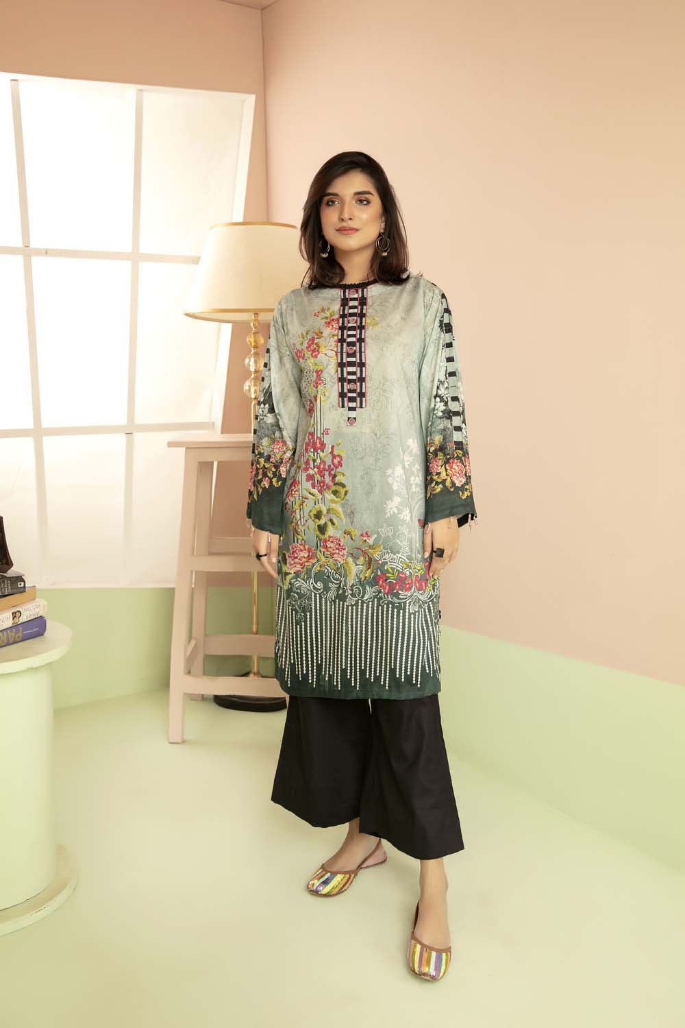 Ellort - Printed Stitch Kurti