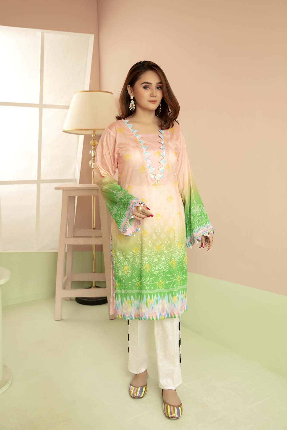 Wise - Printed Stitch Kurti