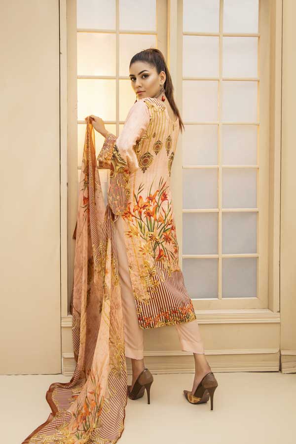 Del Rio - Digital Embroidered Viscose 3 Piece