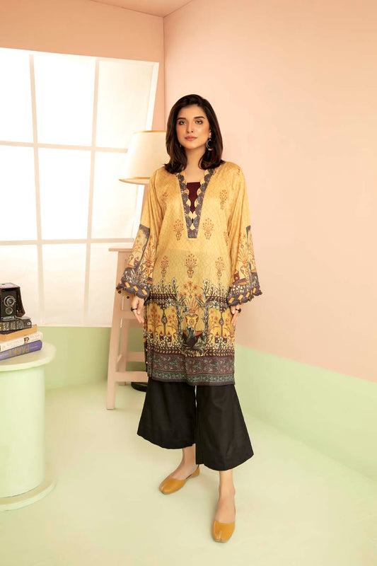 Sand Burn - Printed Stitch Kurti