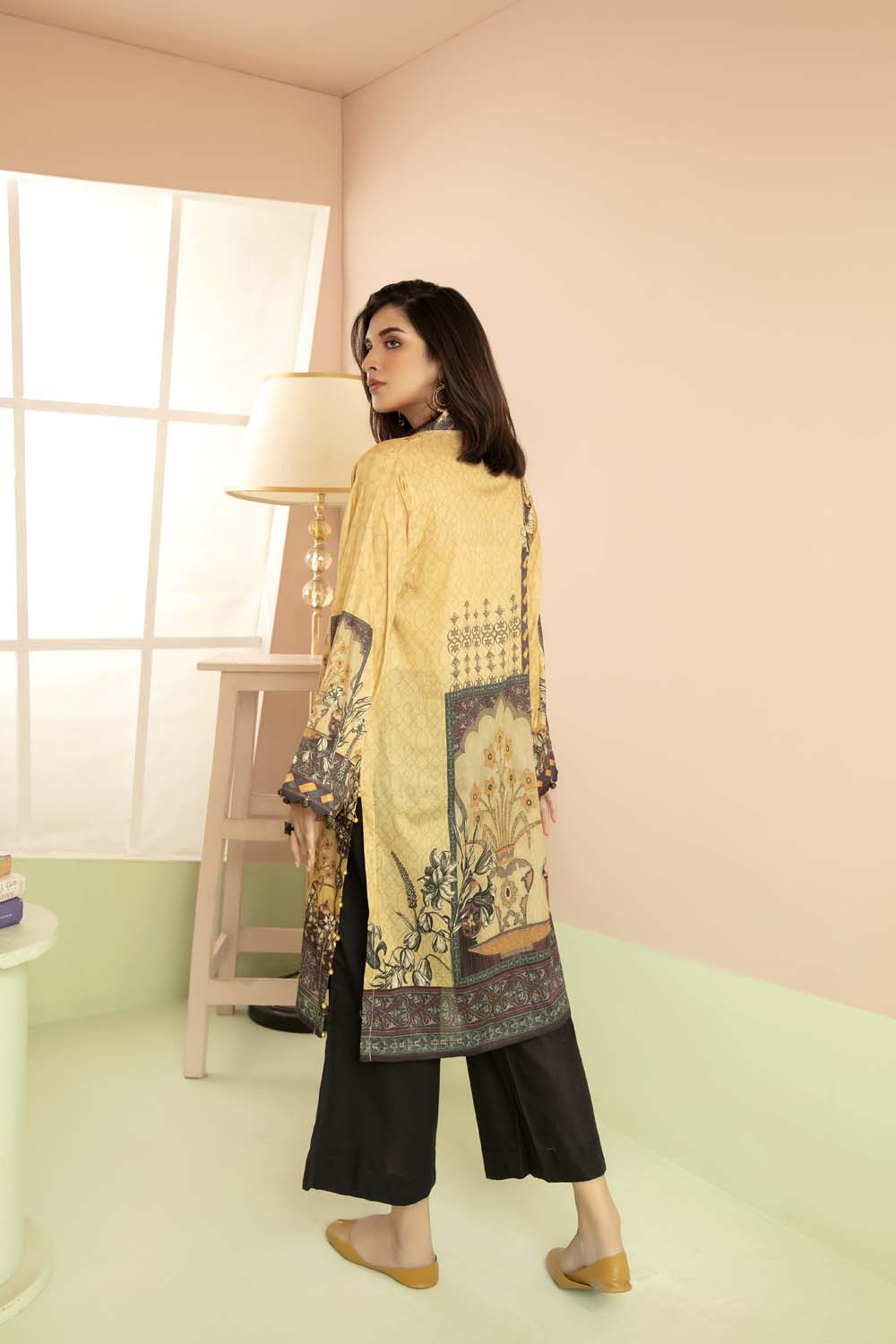 Sand Burn - Printed Stitch Kurti