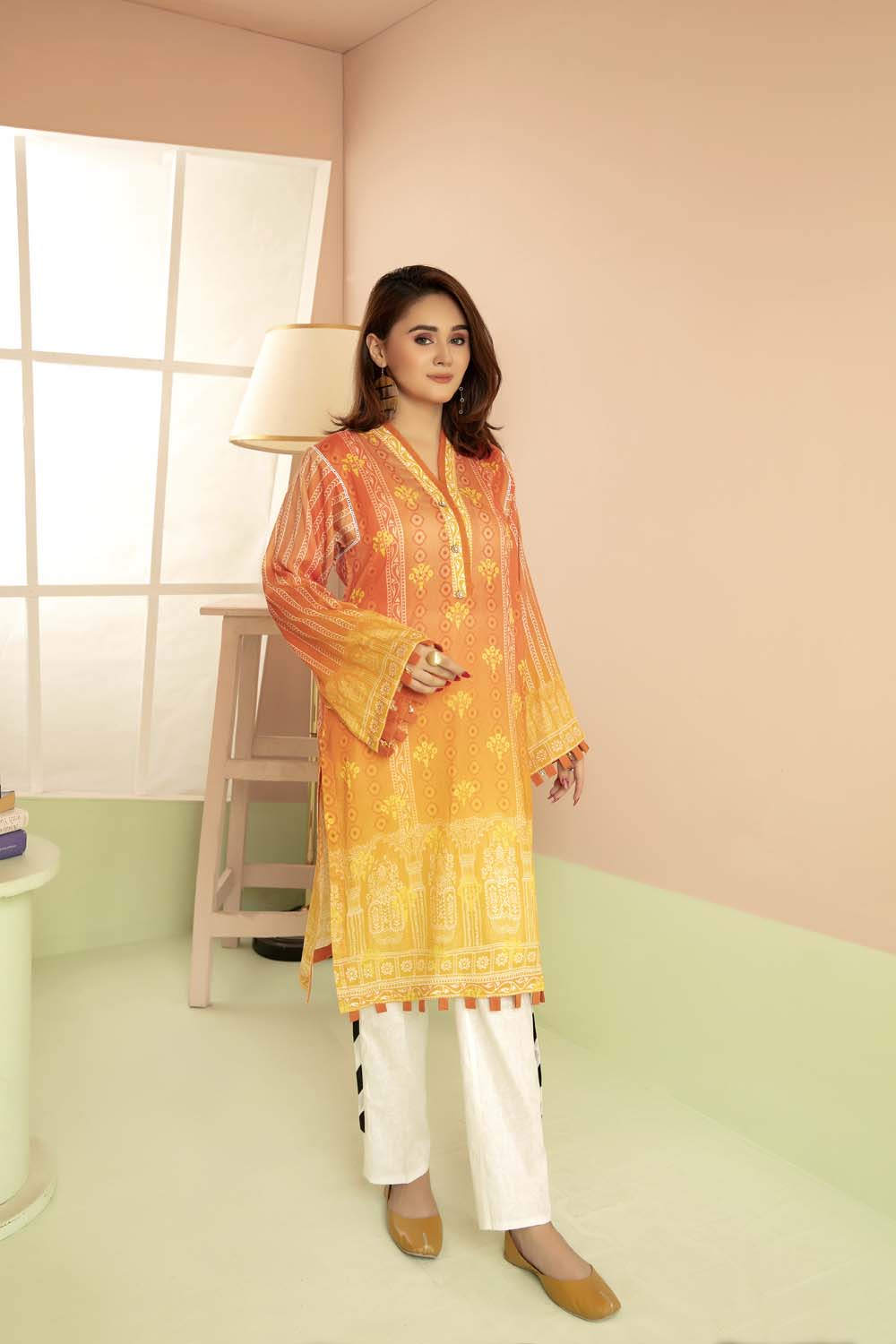 Sunset - Printed Stitch Kurti