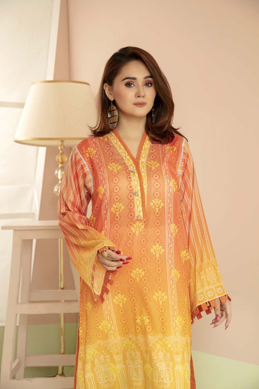 Sunset - Printed Stitch Kurti