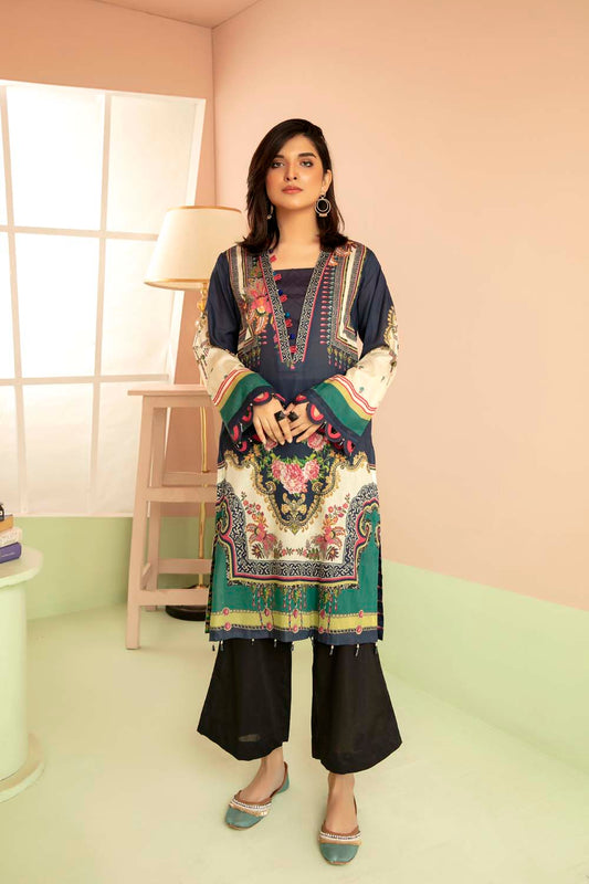Drozil - Printed Stitch Kurti