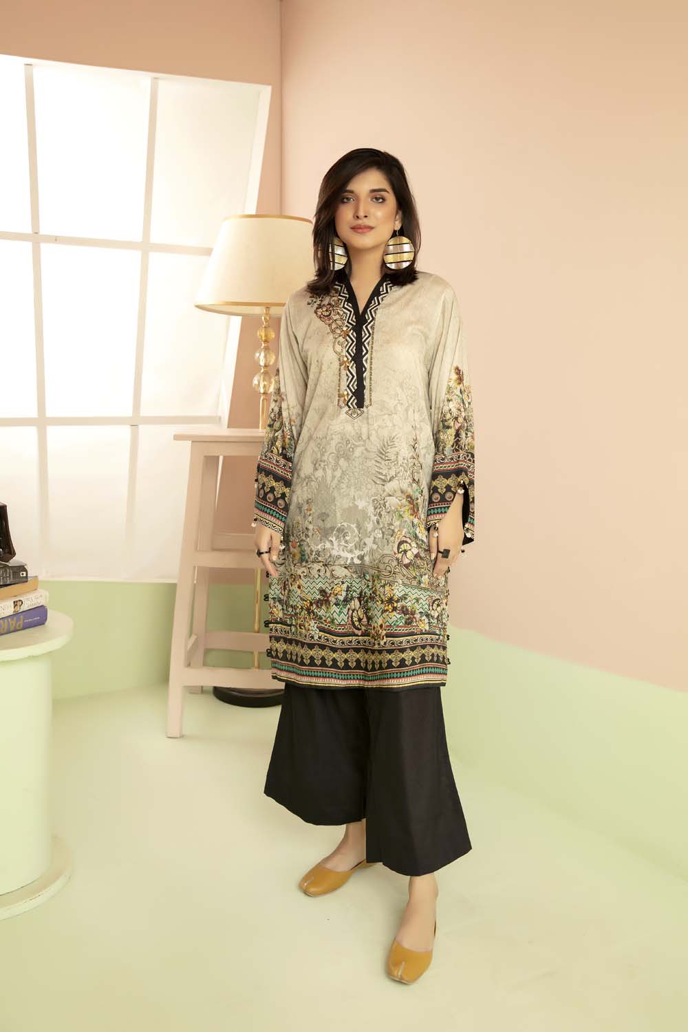 Sarvin - Printed Stitch Kurti