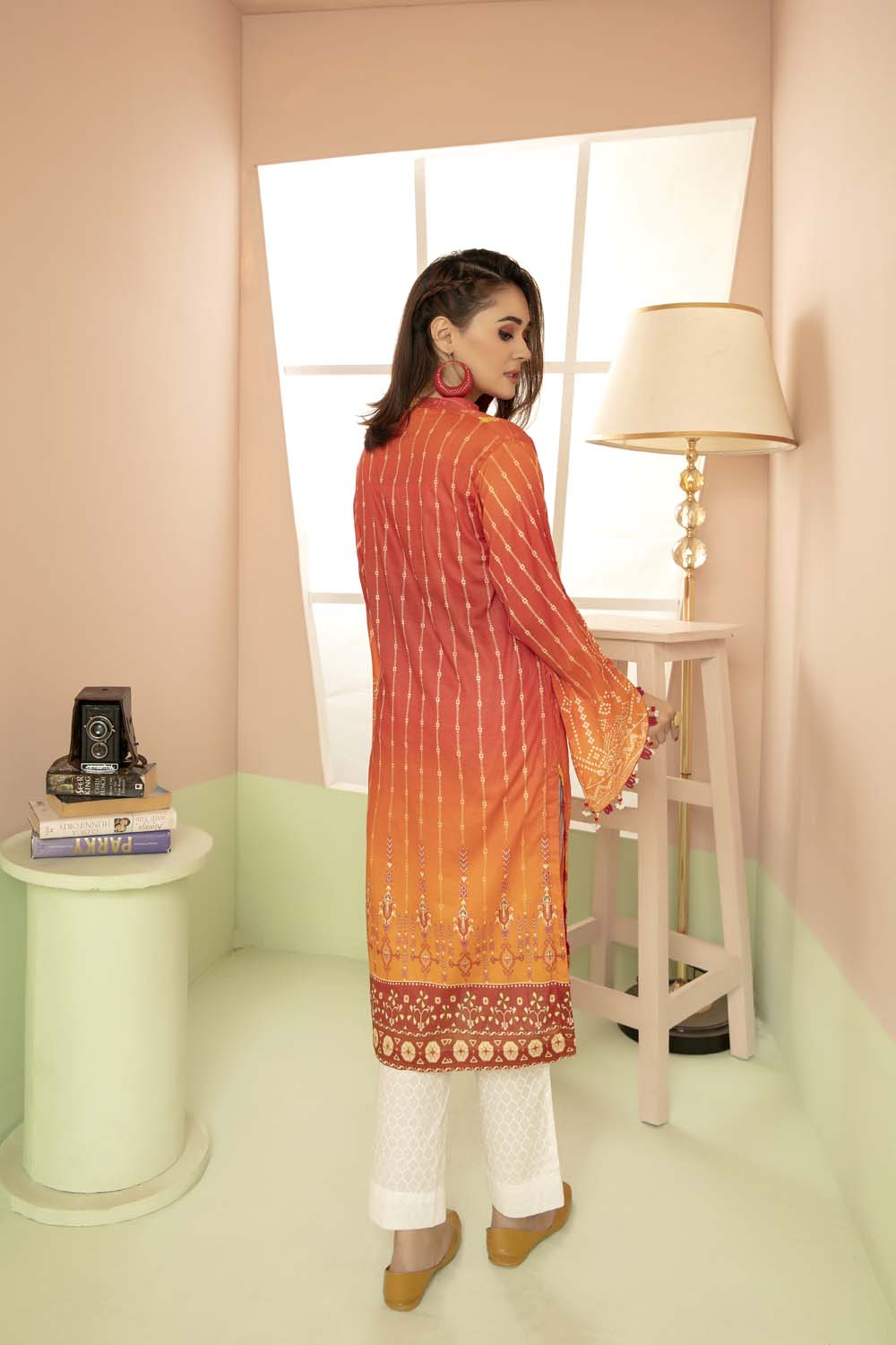 Mix Shine - Printed Stitch Kurti