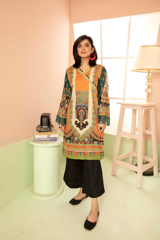 Vivid - Printed Stitch Kurti