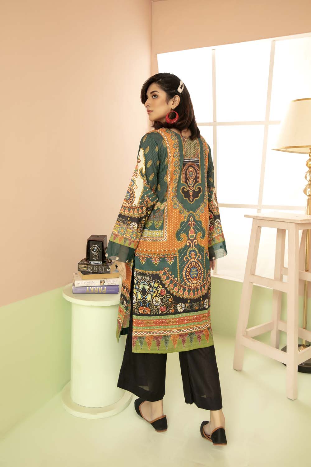Vivid - Printed Stitch Kurti