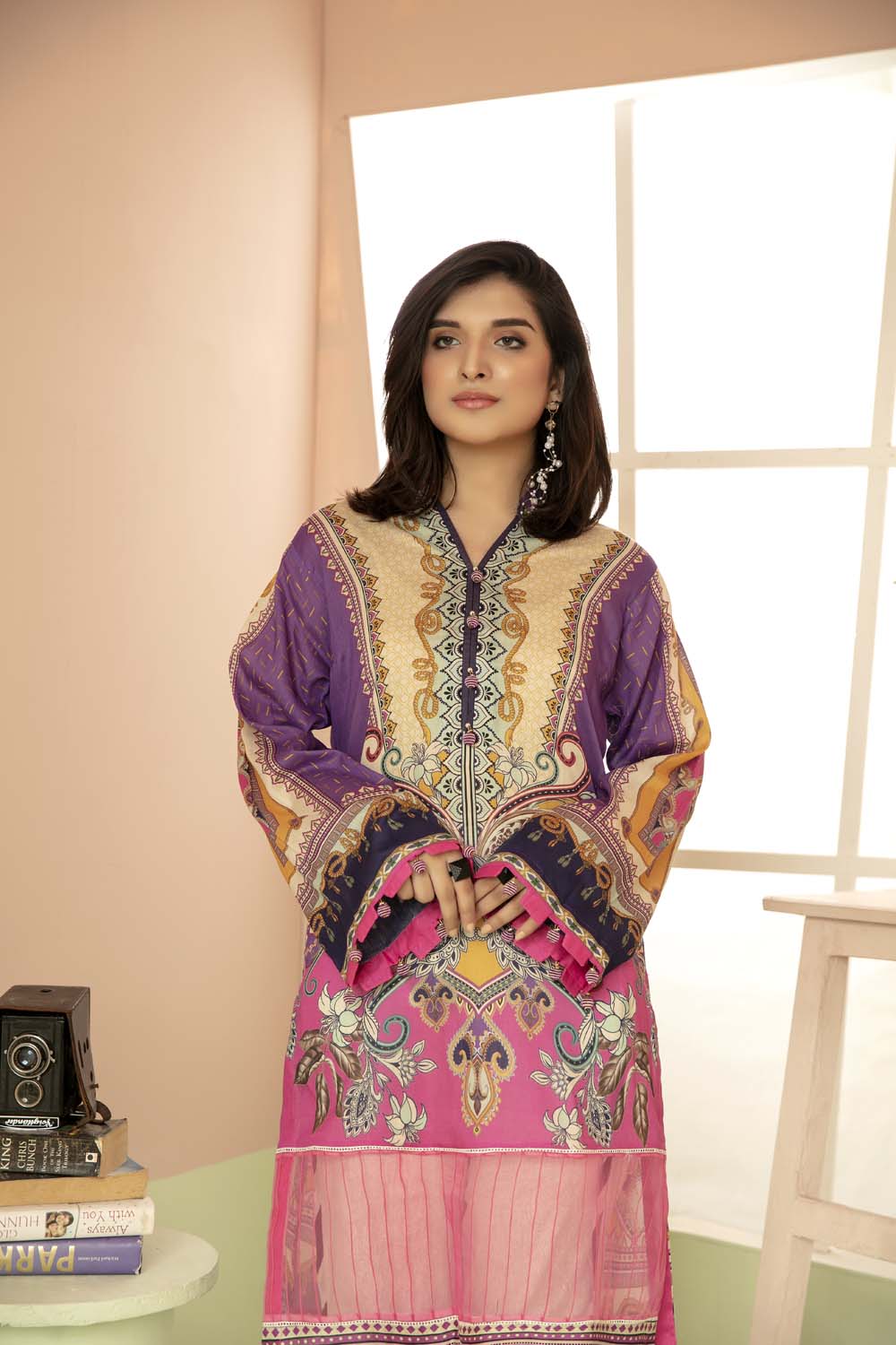 Eigengrau - Printed Stitch Kurti