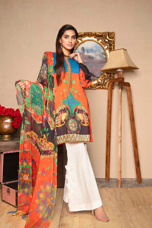 CRUSTA LAWN STITCHED SHIRT