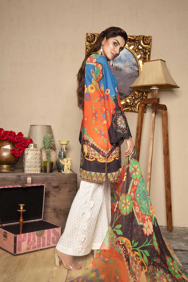 CRUSTA LAWN STITCHED SHIRT