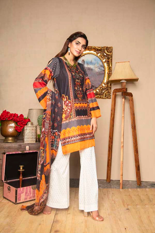 EMPEROR LAWN STITCHED SHIRT