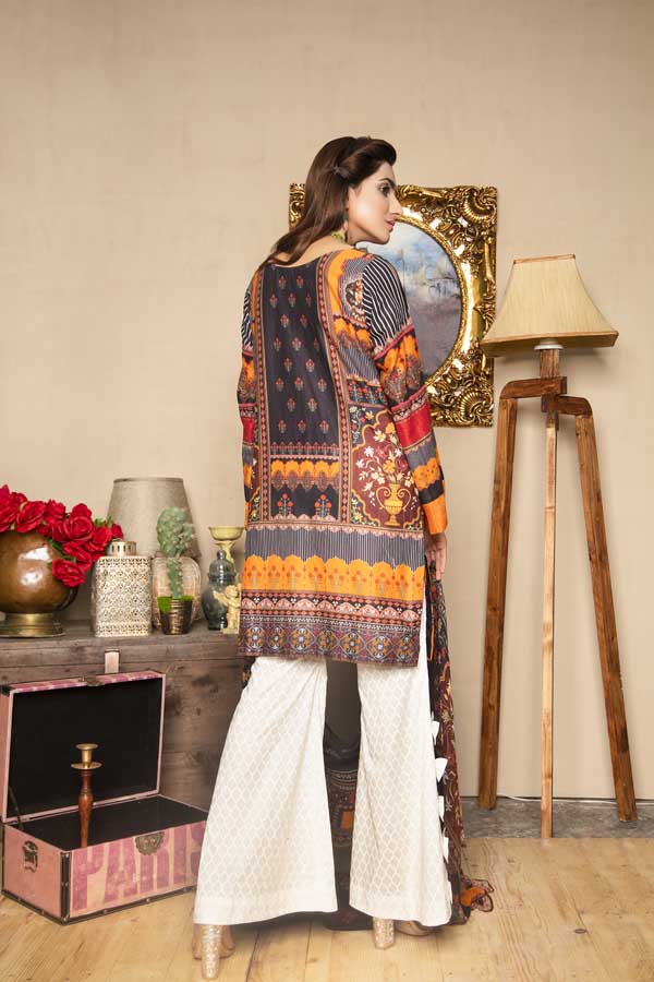 EMPEROR LAWN STITCHED SHIRT