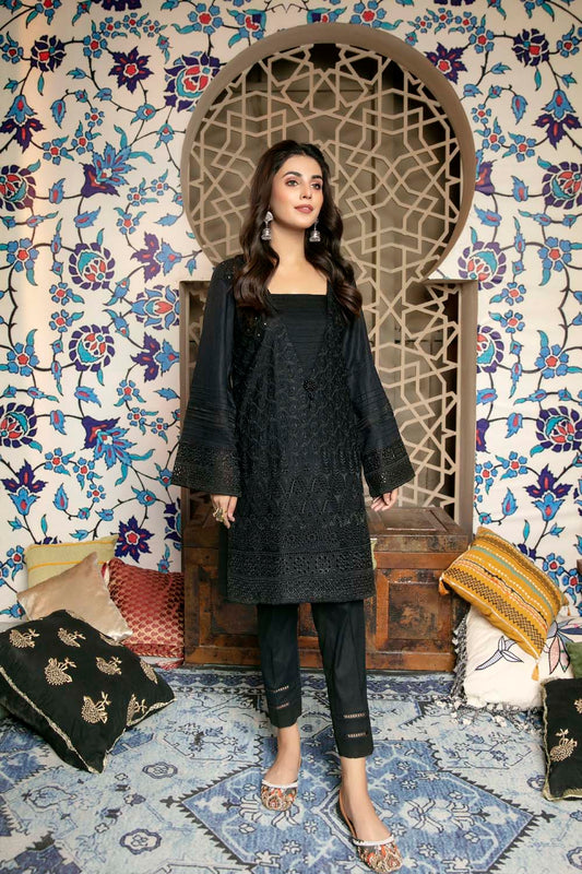 Doniry - Embroidered Chikankari Stitched Kurti