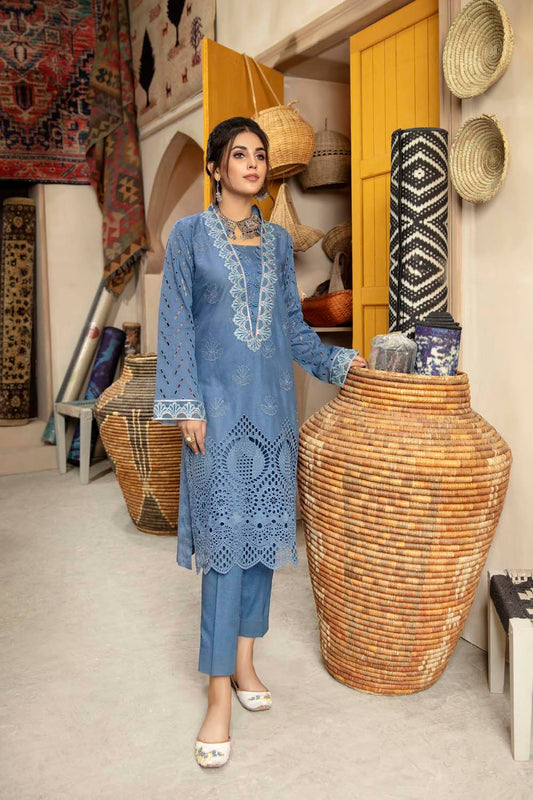 Moxie - Schiffli Embroidered Lawn Stitch Kurti