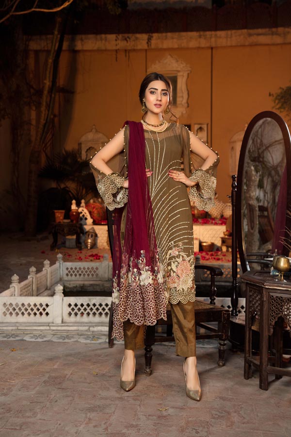 Gauhar Ara - Hand Embellished & Embroidered