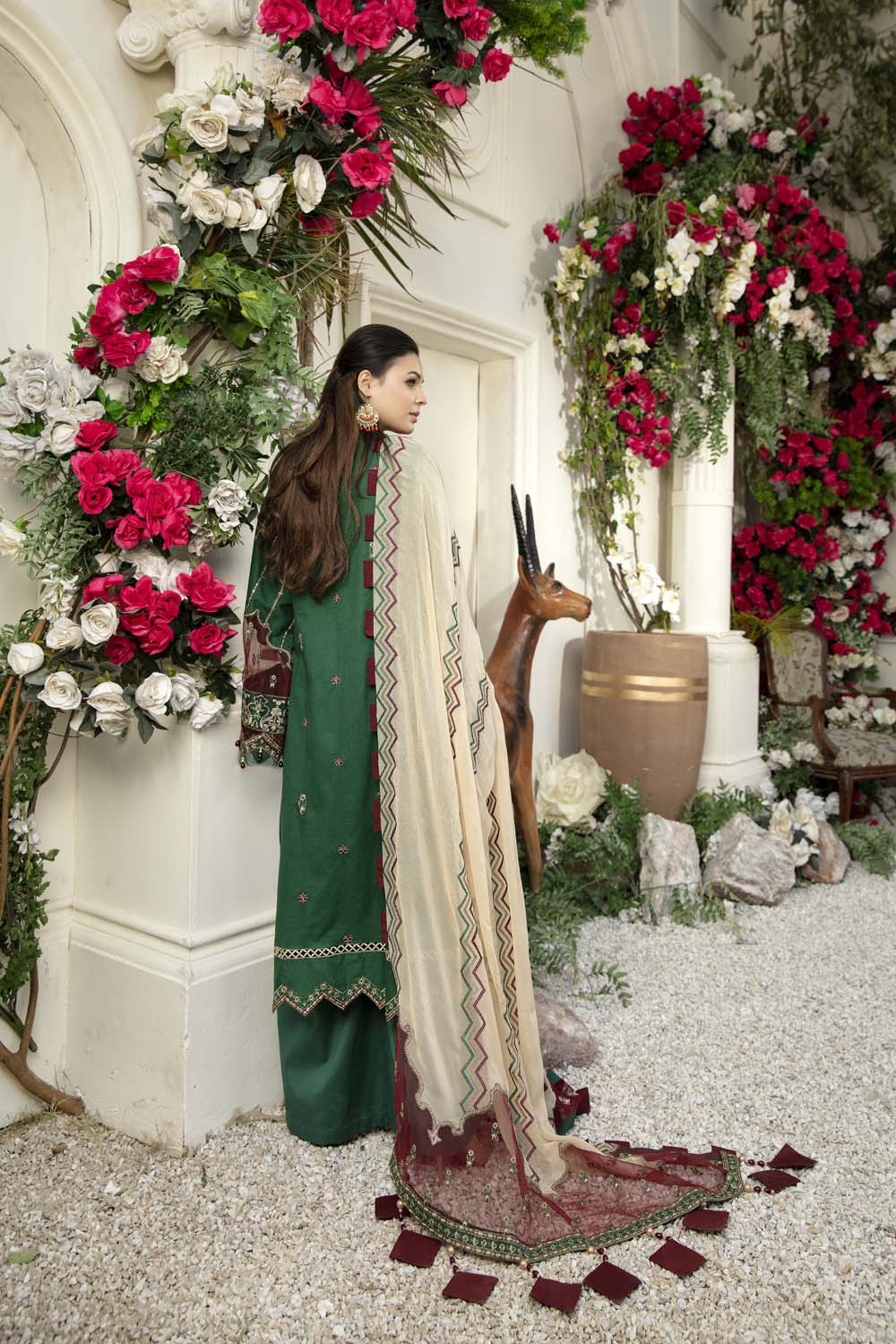 Erin - Schiffli Embroidered Lawn (3PC)