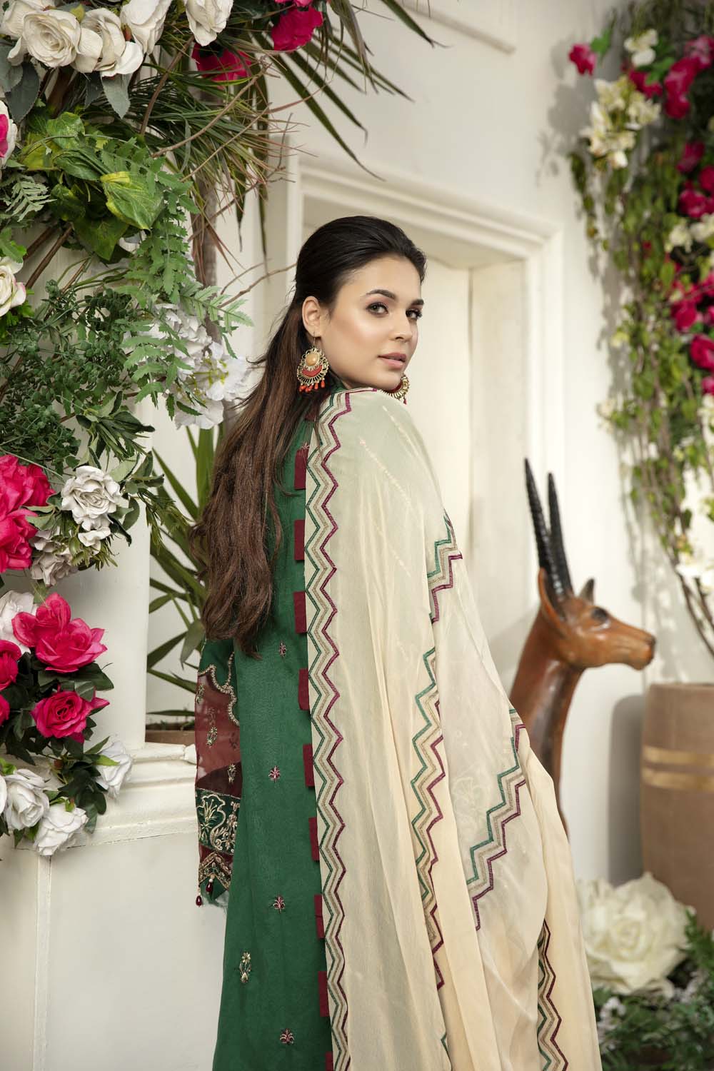 Erin - Schiffli Embroidered Lawn (3PC)