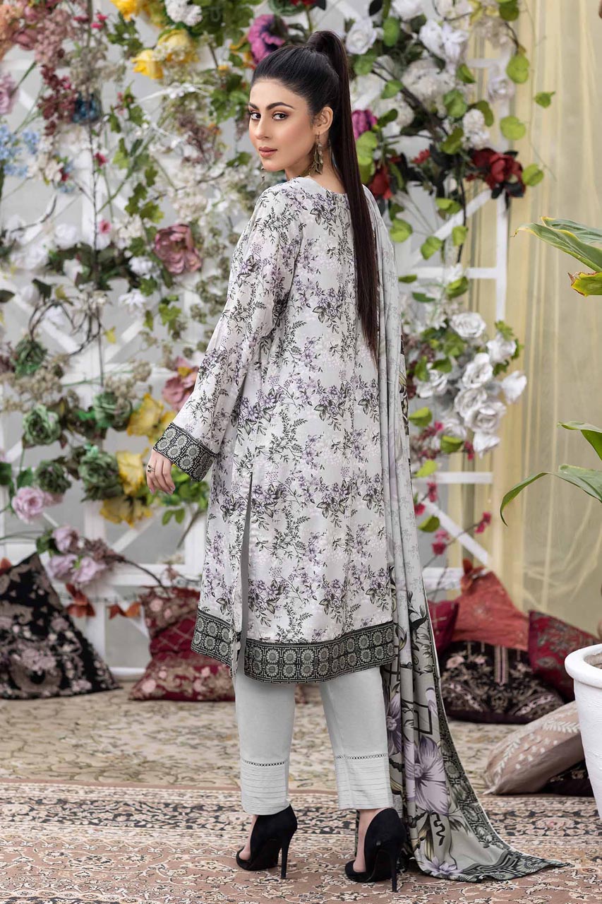 Almond - Digital Printed Linen