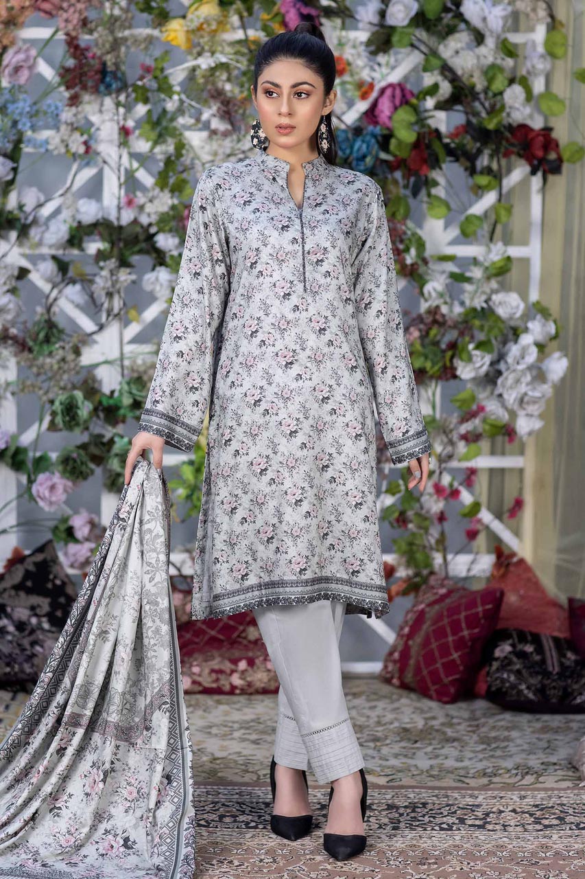 Sizling - Stitched Digital Printed Linen 3PC