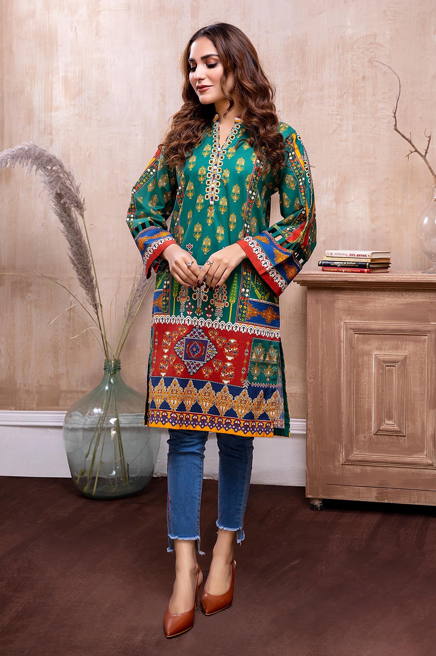 Teasel - Stitch kurti