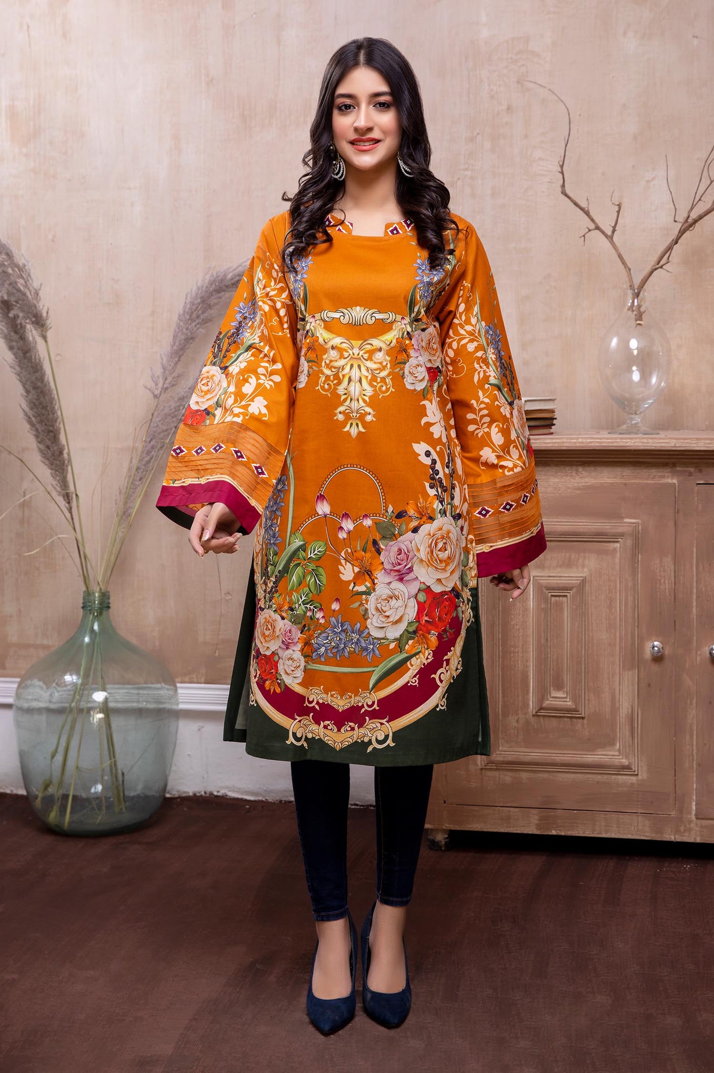 Painted - Stitch kurti