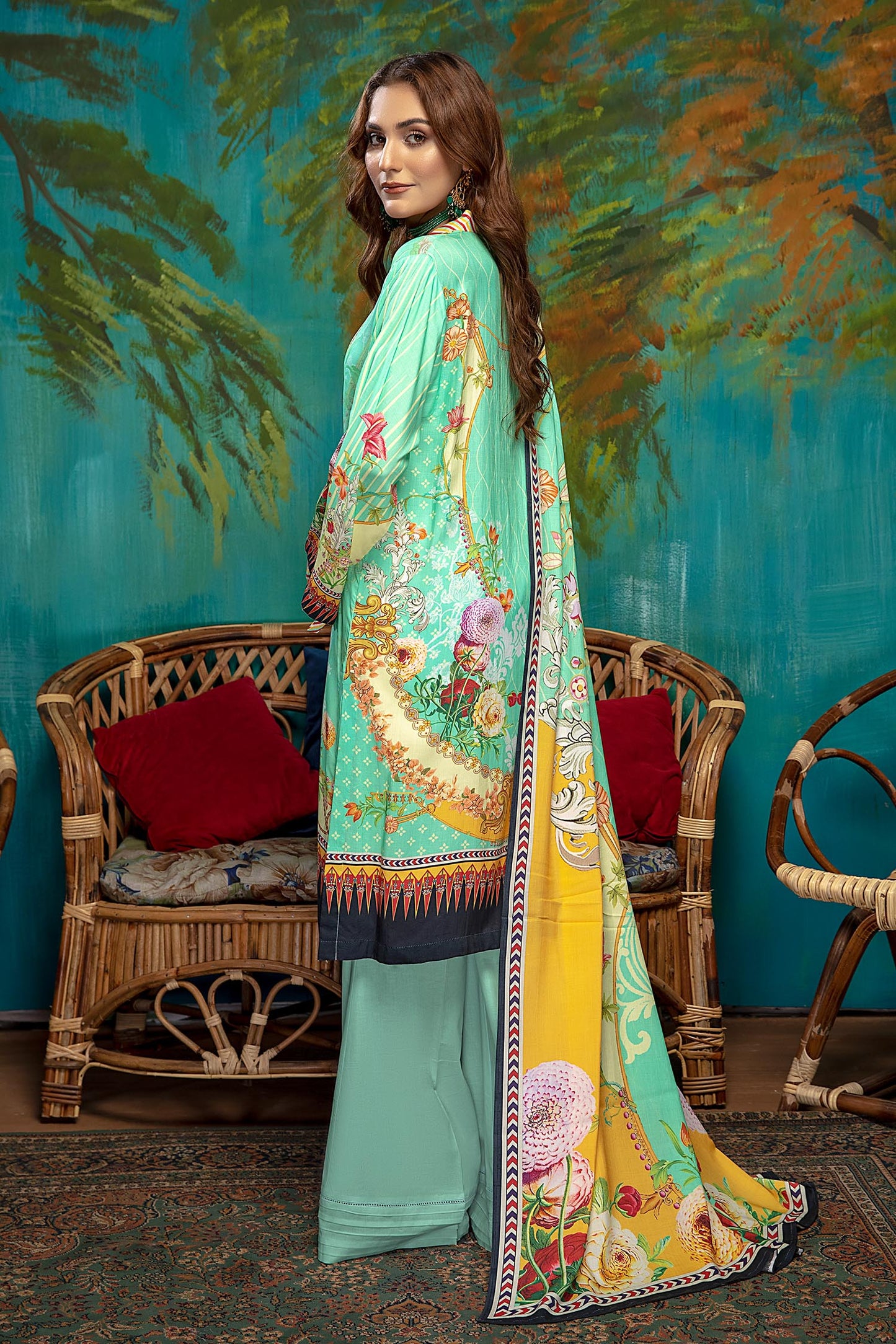 Cole - Digital Printed Linen